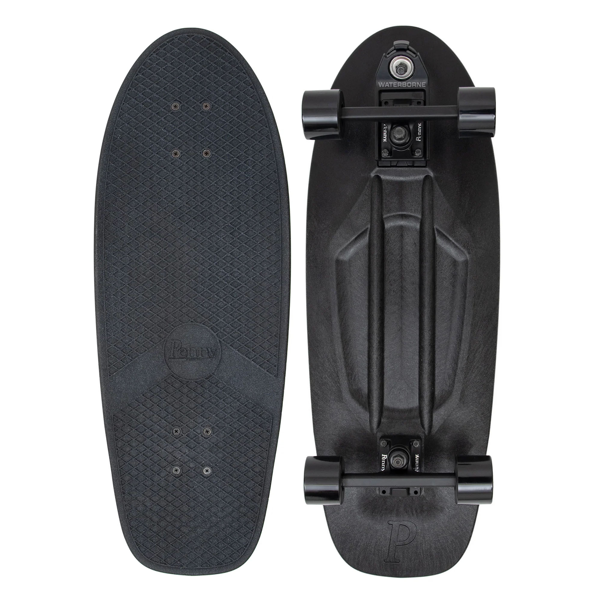 Blackout High-Line Surfskate Complete Cruiser Skateboard by Penny