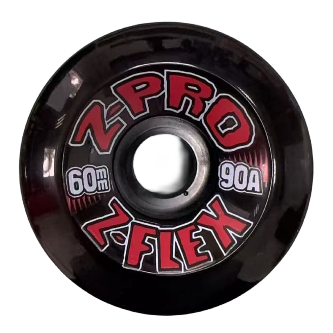 Z-PRO 60MM 90A BLACK/RED WHEELS
